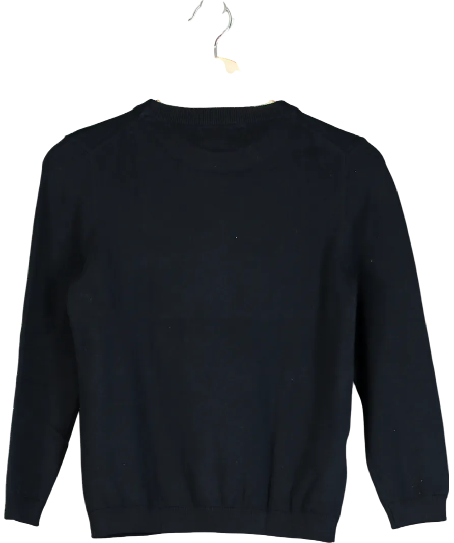 MANGO Blue Knit Cotton Sweater 10 Years