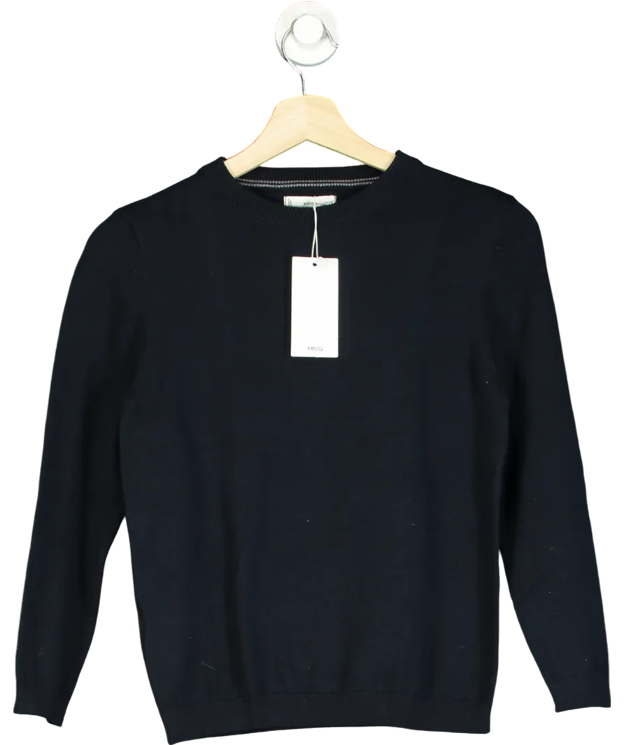 MANGO Blue Knit Cotton Sweater 10 Years