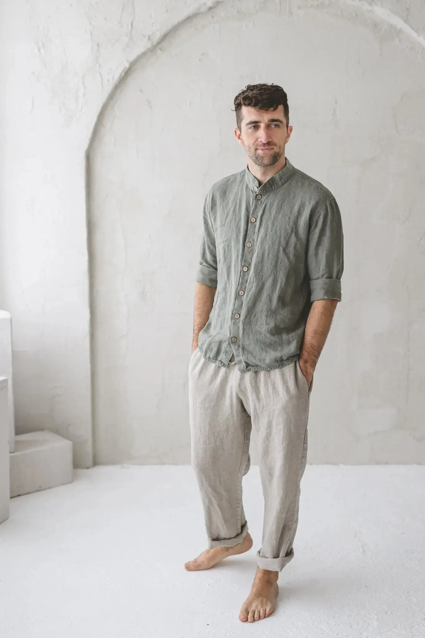 Men's Classic Linen Pants