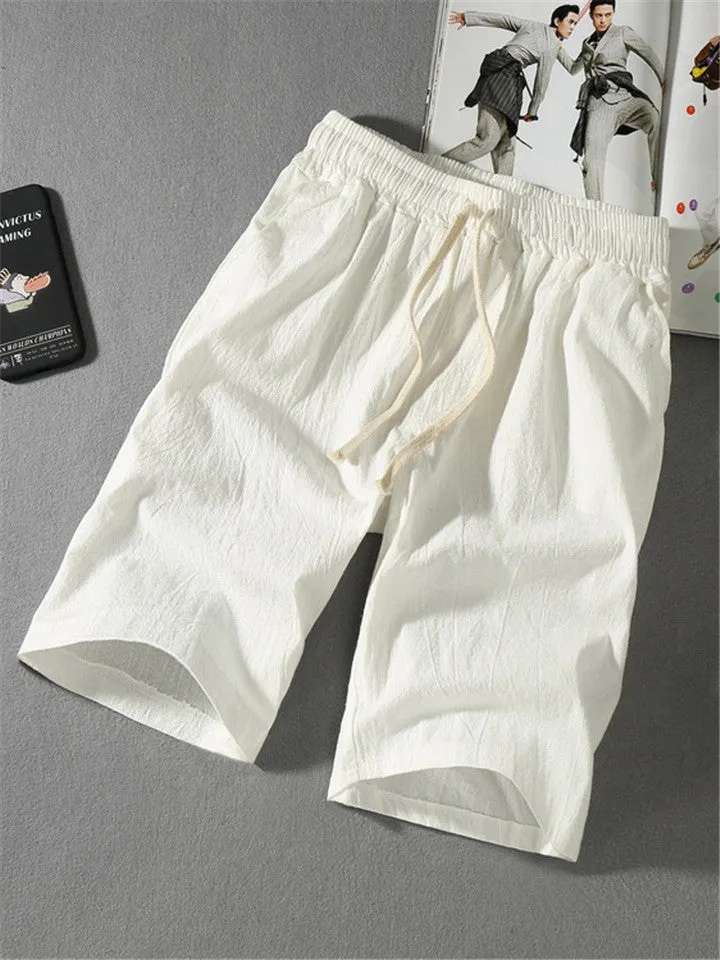 Mens Linen Short Sets