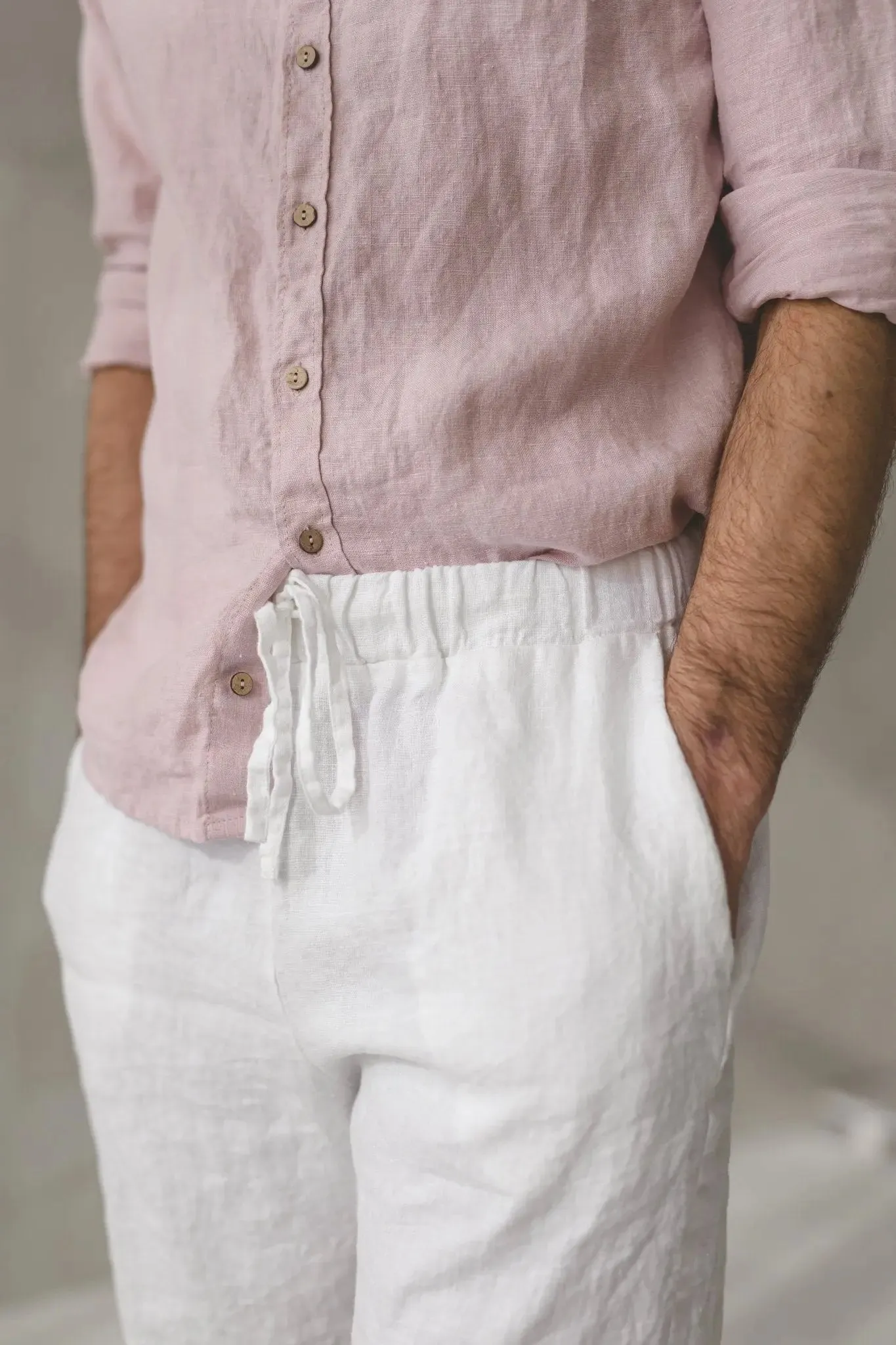 Men's Linen Shorts