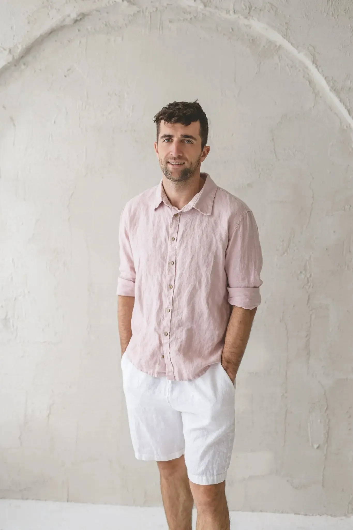 Men's Linen Shorts