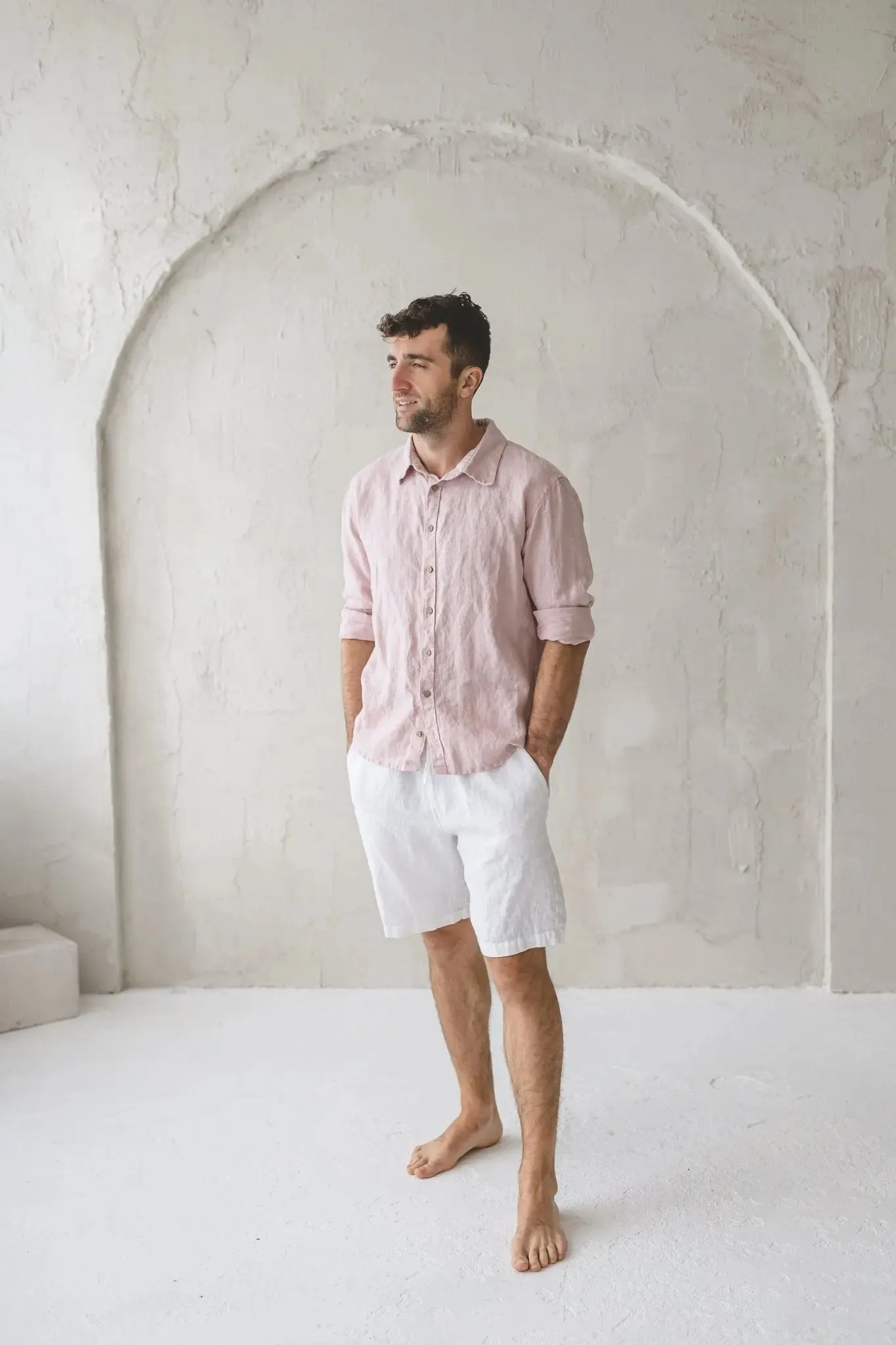 Men's Linen Shorts