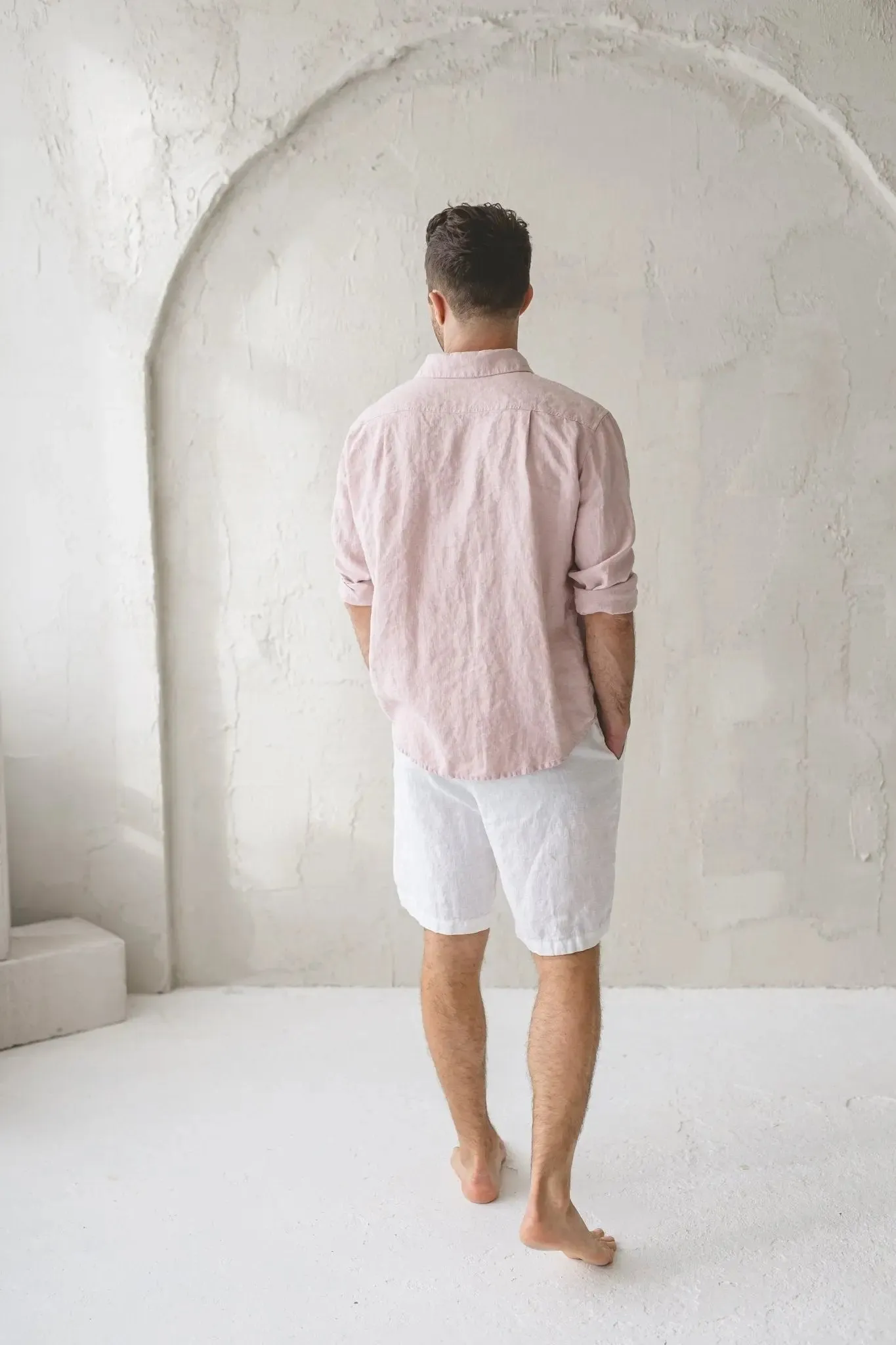 Men's Linen Shorts