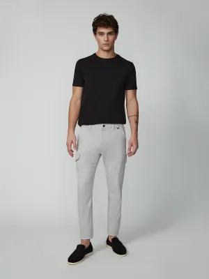 Men's Solid Bungee Cargo Pant