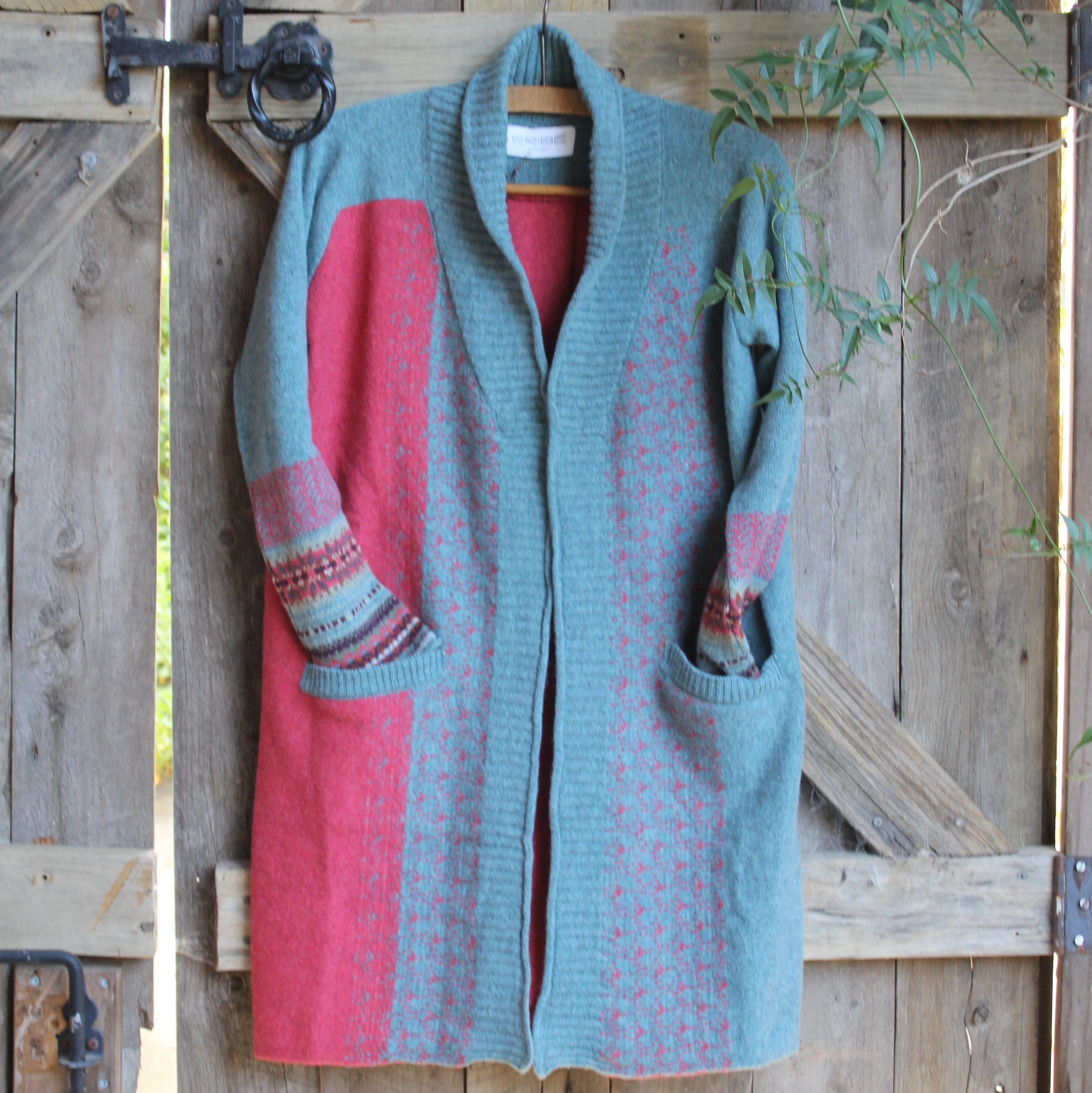 Montrose Long Cardigan - Old Rose