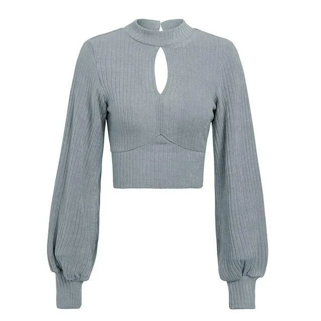 My Day Knitted Tops - Orange