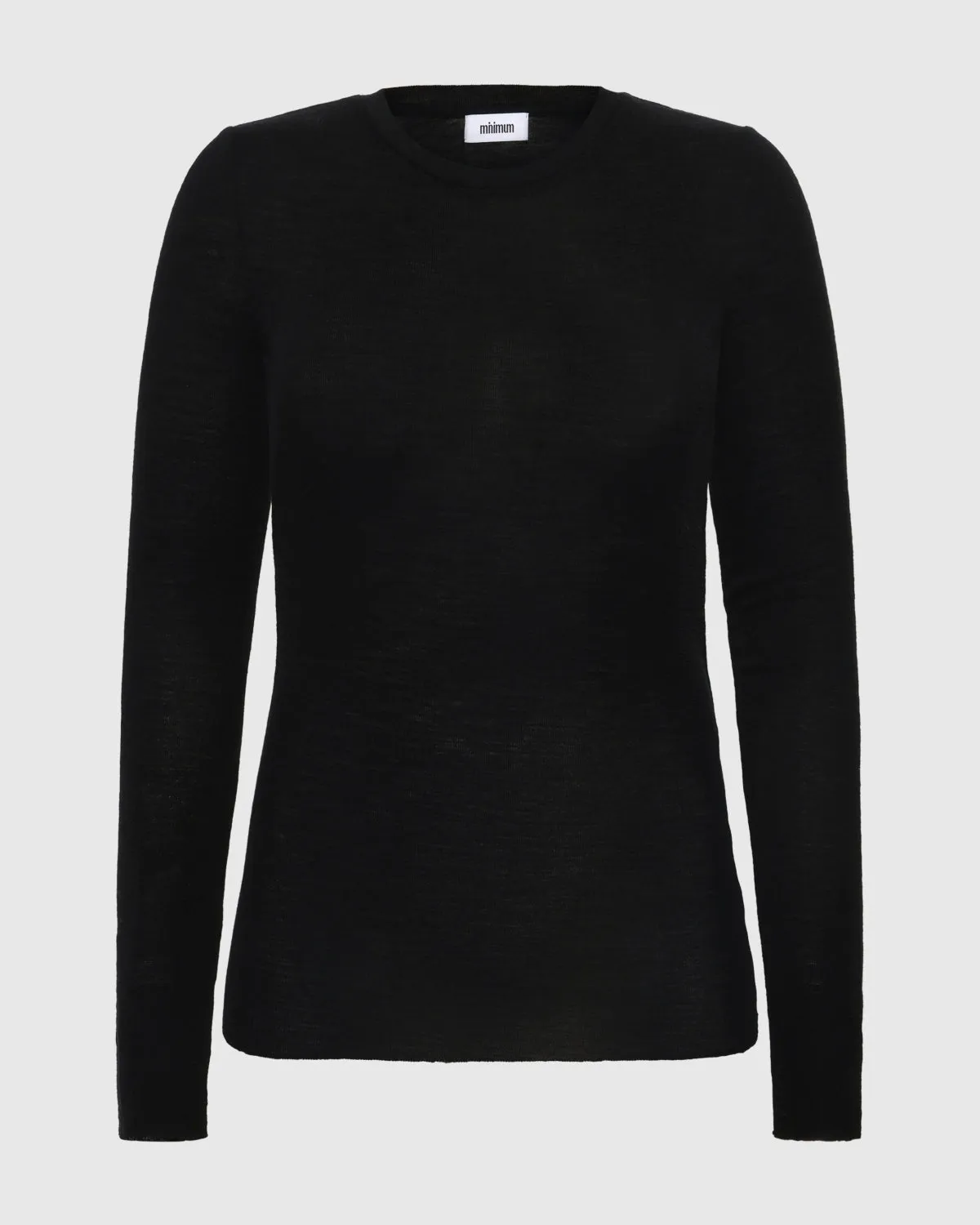 Natashas long sleeved t-shirt 3736 - Black