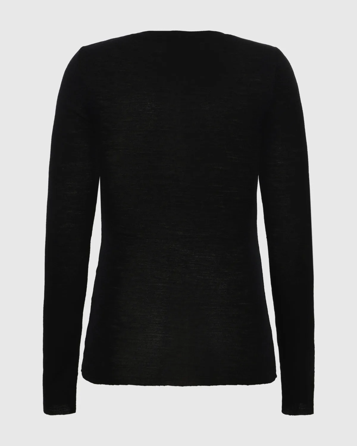 Natashas long sleeved t-shirt 3736 - Black