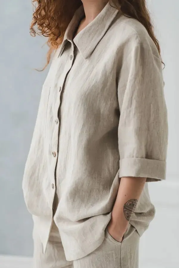 Natural Linen Shirt