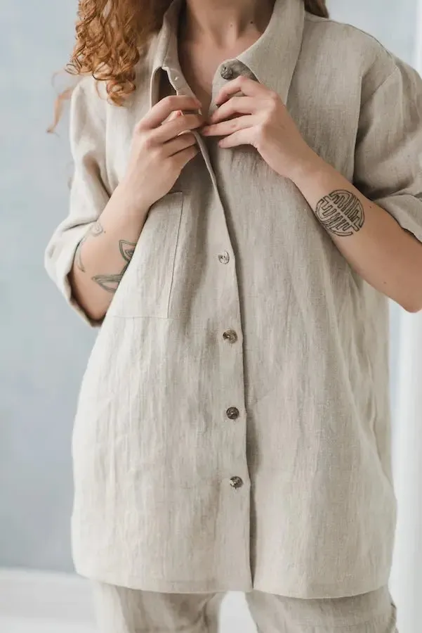 Natural Linen Shirt