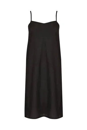 NAUDIC Full Cotton Slip - Black