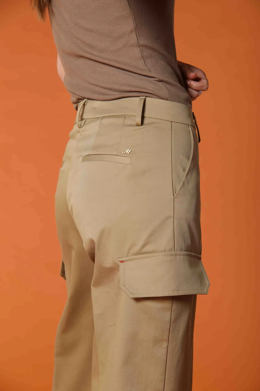 New York Studio women's Cargo Pants in cotton twill Relaxed fit