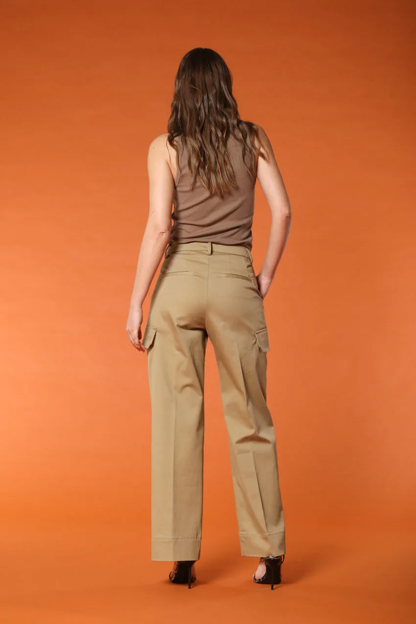 New York Studio women's Cargo Pants in cotton twill Relaxed fit