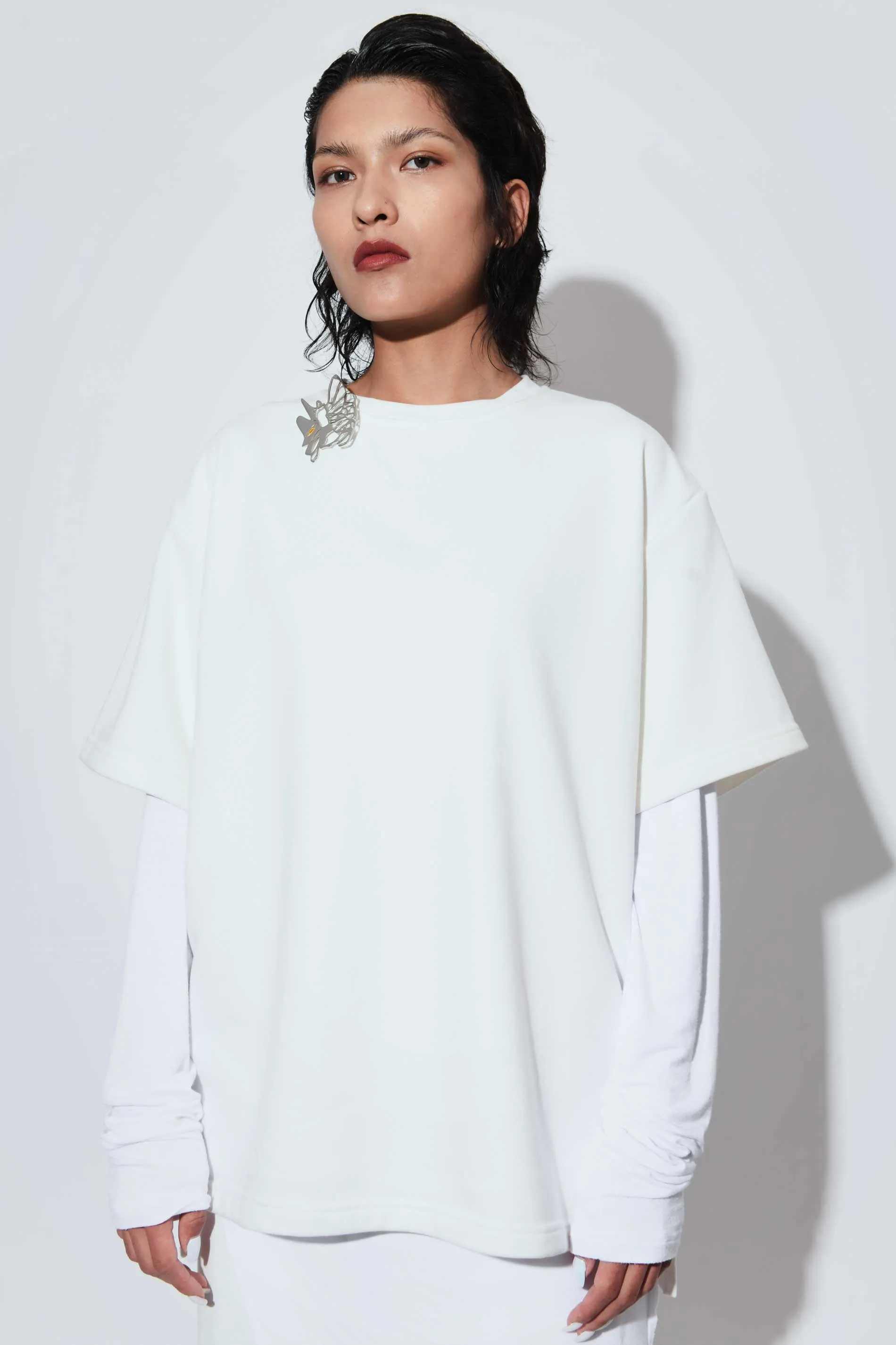 Night Cap Sweatshirt White