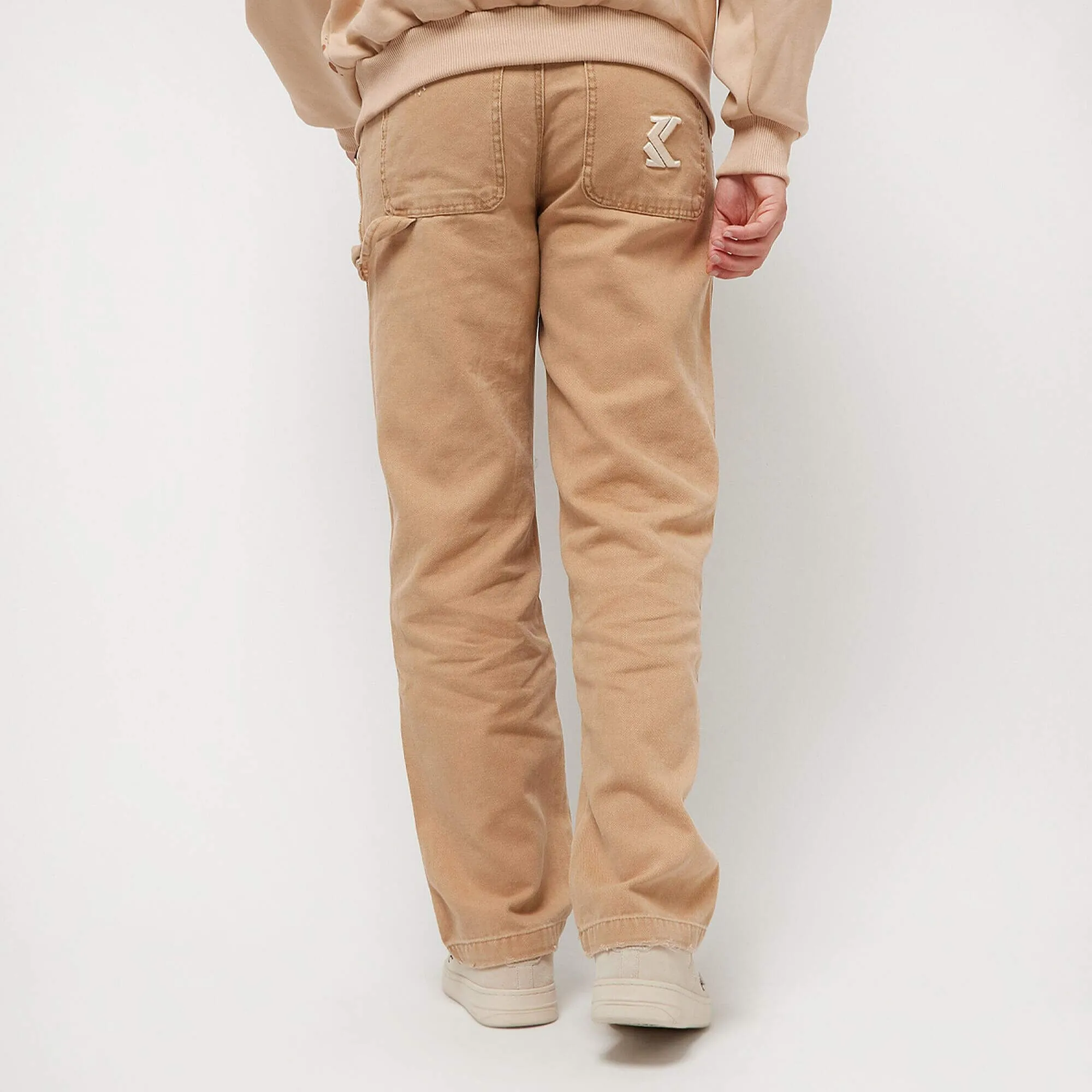 Nohavice Karl Kani KK OG Washed Cargo Pants sand pieskové