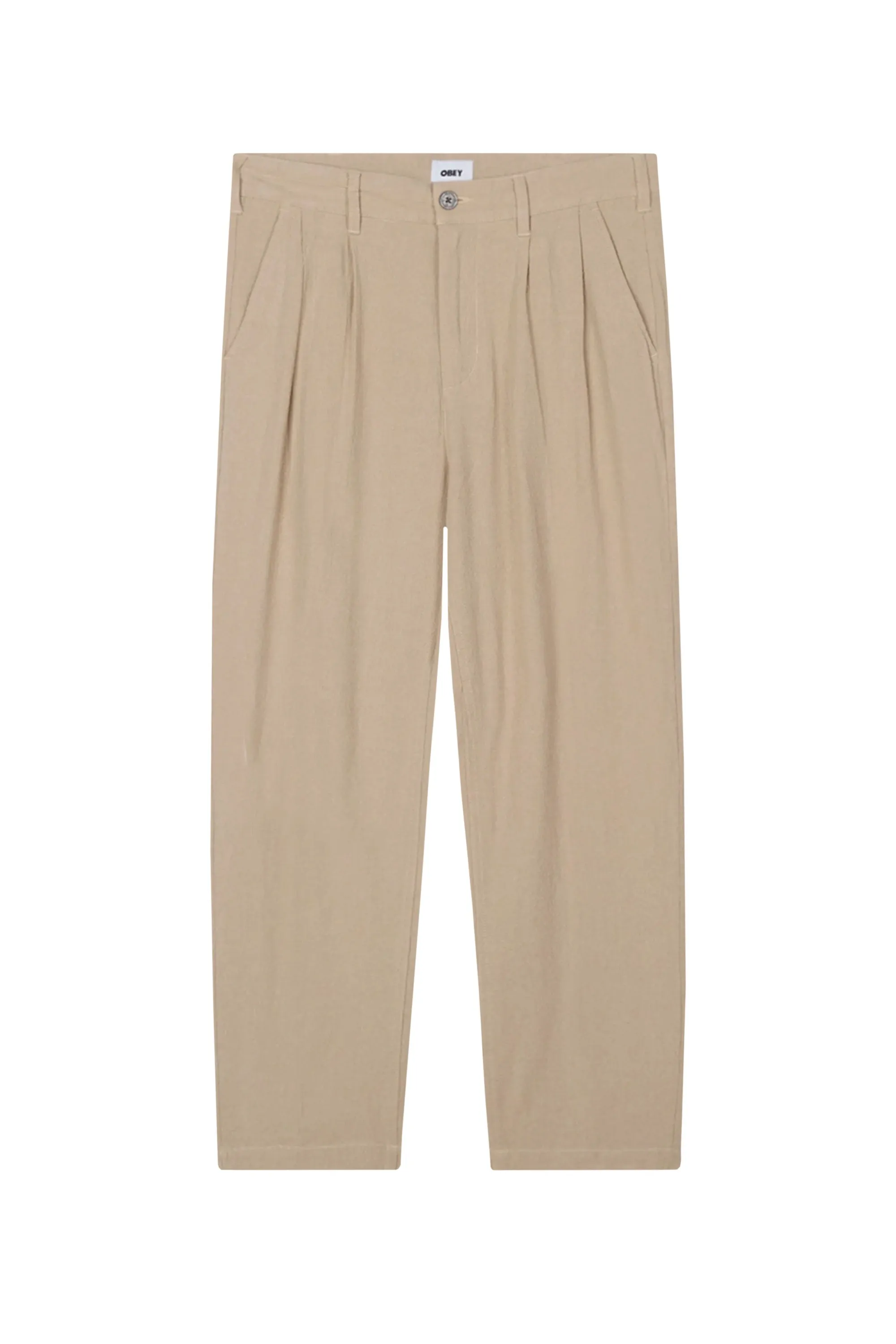 OBEY - FUBAR LINEN PLEATED PANT