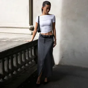Off-Shoulder Ruched Top