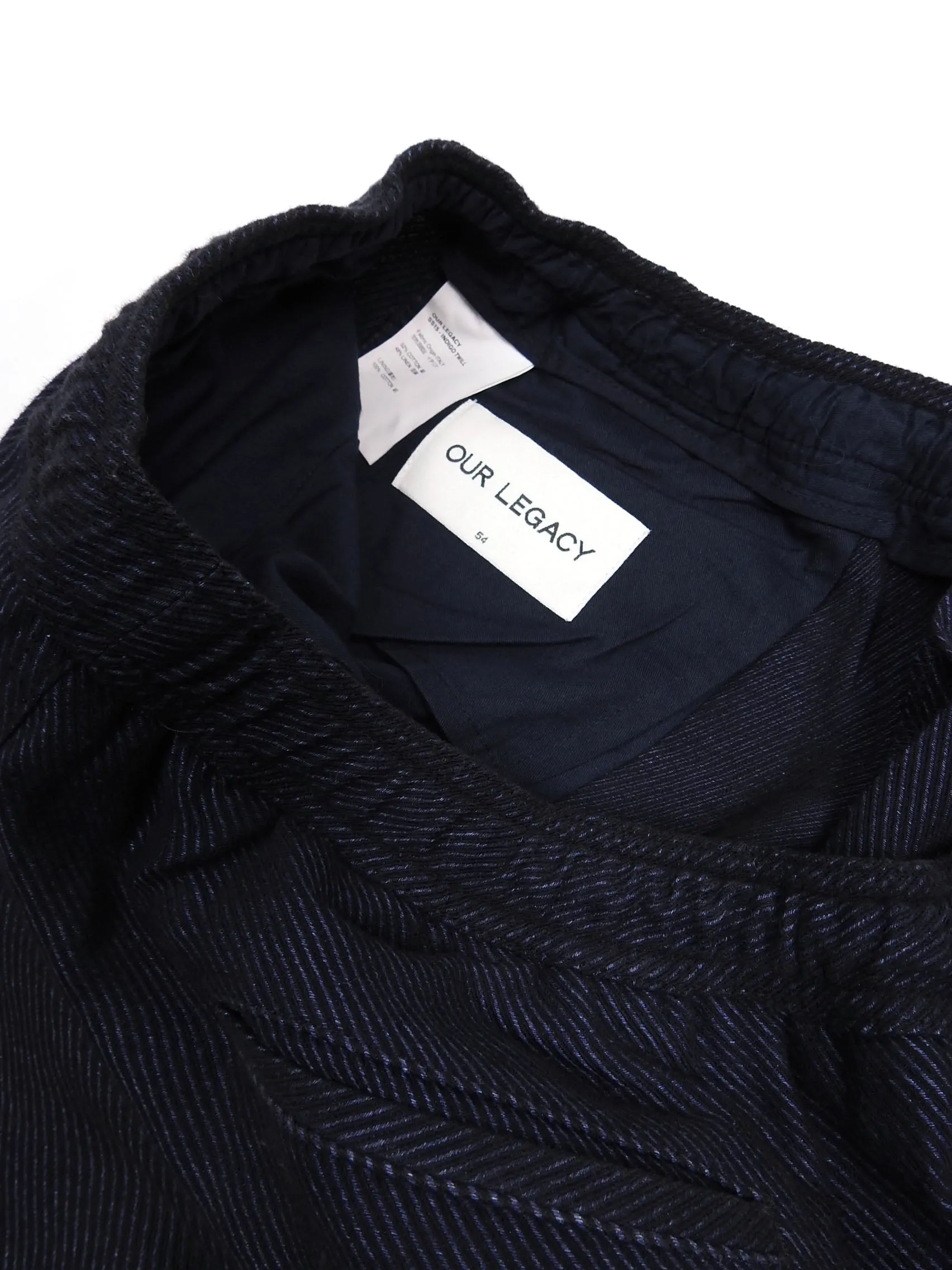Our Legacy SS15 Indigo Twill Pants Size 54