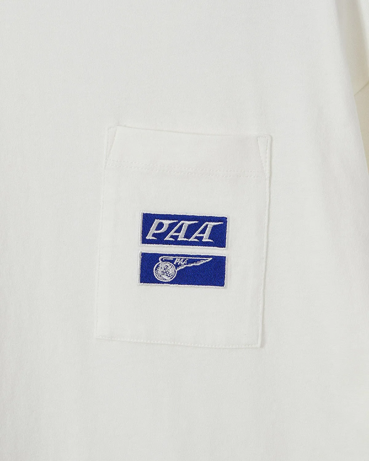 PAA CHEST POCKET LS TEE_OFF WHITE