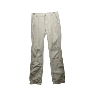 Patagonia Womens Linen Blend Casual Pants Light Beige Relaxed Fit #6113