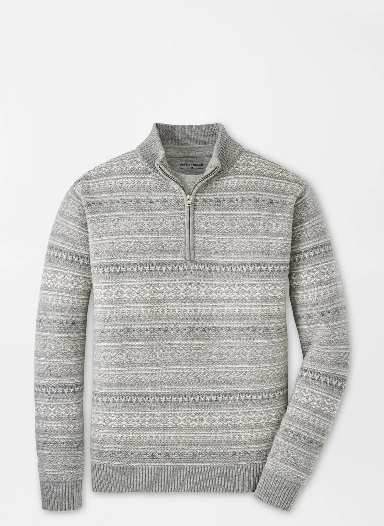 Peter Millar Silverton Jacquard Quarter-Zip