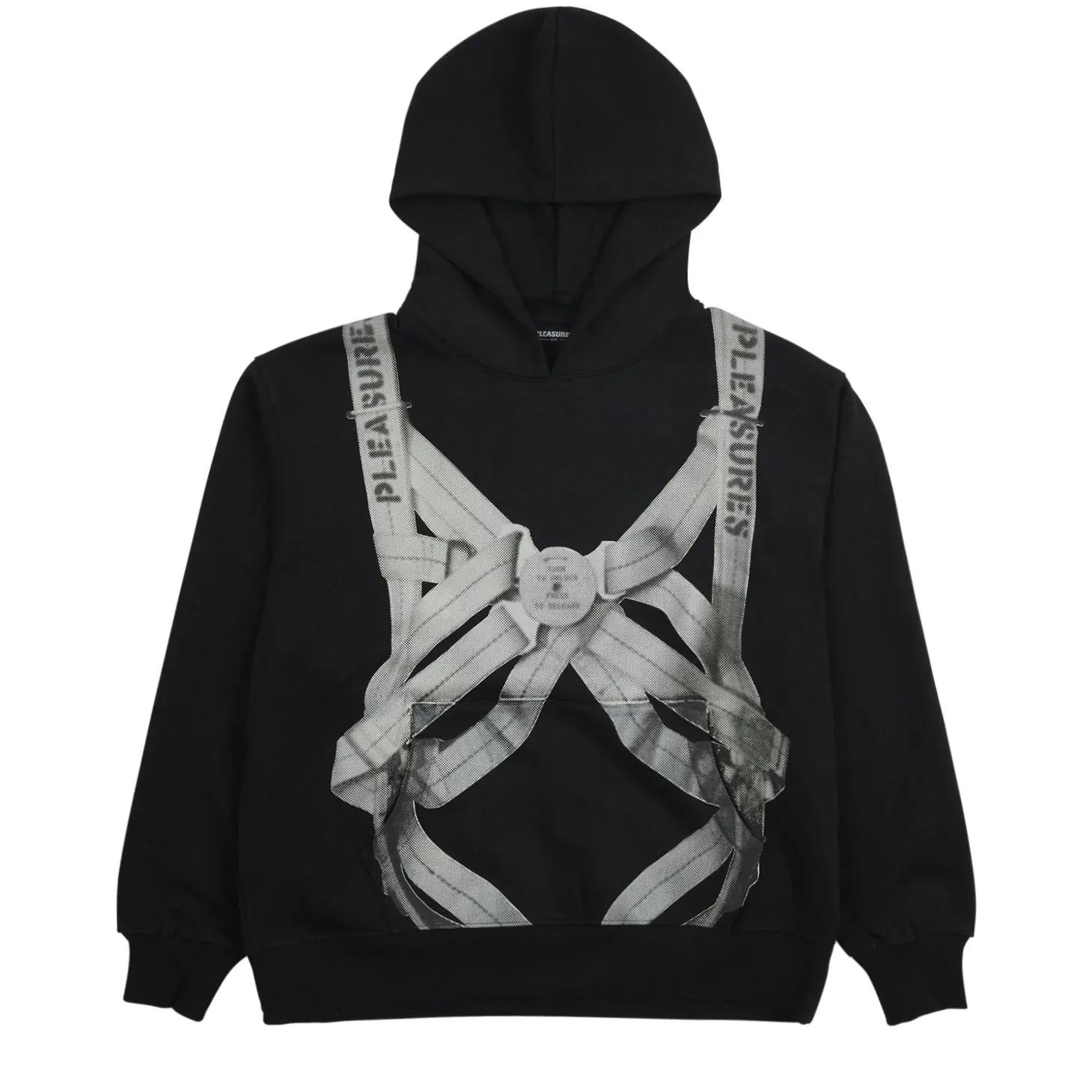 Pleasures Men Observer Hoodie Black