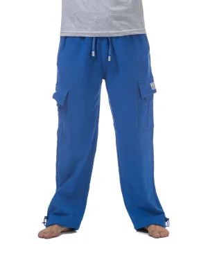 Pro Club Heavyweight Fleece Cargo Pants - ROYAL