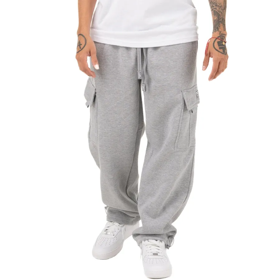 PRO CLUB MENS HEAVYWEIGHT FLEECE CARGO PANTS