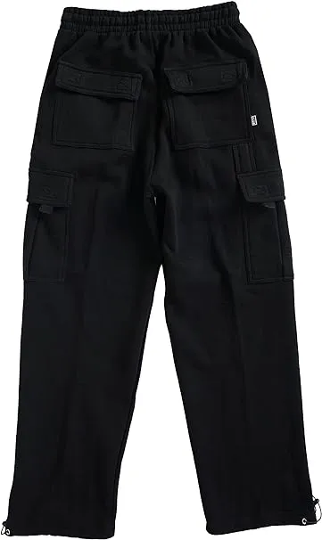 PRO CLUB MENS HEAVYWEIGHT FLEECE CARGO PANTS