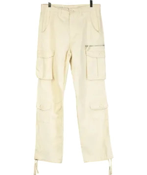 Pull&Bear Pocketed Beige Cargos W36