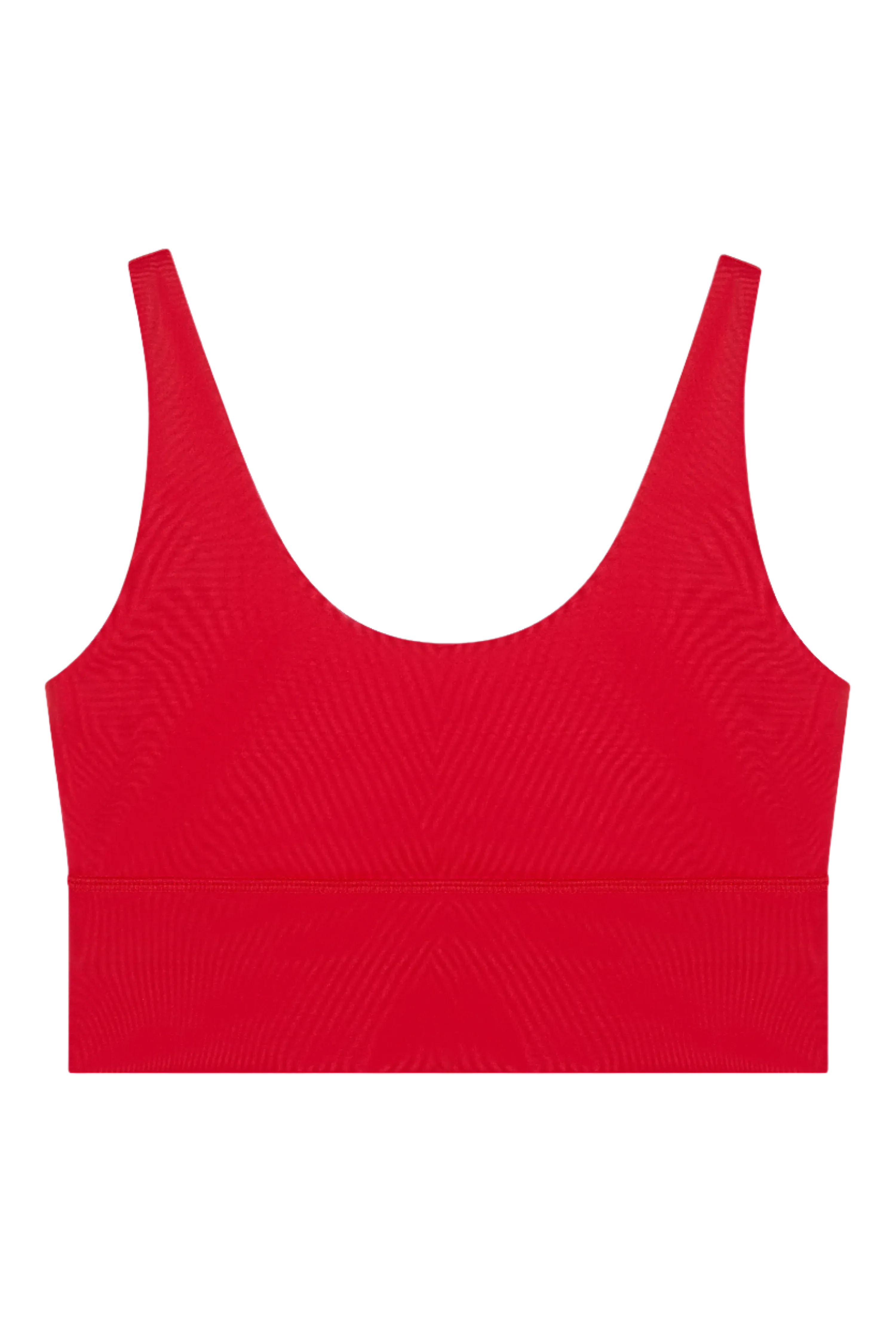Punchy Surf Bikini Top - Red