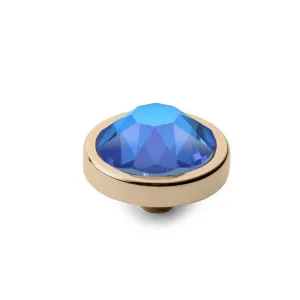 Qudo Canino 9mm Gold Topper - Royal Blue Delite