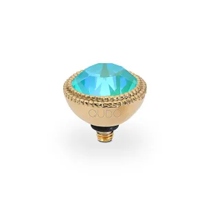 Qudo Fabero 11mm Gold Topper - Laguna Delite