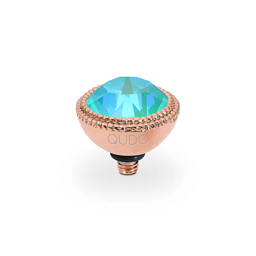 Qudo Fabero 11mm Rose Gold Topper - Laguna Delite