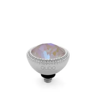Qudo Fabero 11mm Silver Topper - Dusty Pink Delite