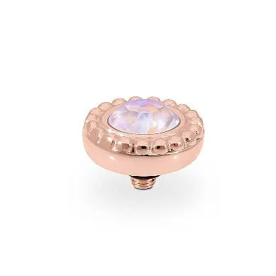 Qudo Ghiare 11mm Rose Gold Topper - Lavender Delite