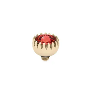 Qudo London 8mm Gold Topper - Light Siam