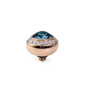 Qudo Tondo Deluxe 10mm Rose Gold Topper - Montana