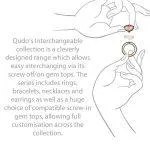 Qudo Tondo Deluxe 13mm Gold Topper - Lotus Pink Delite