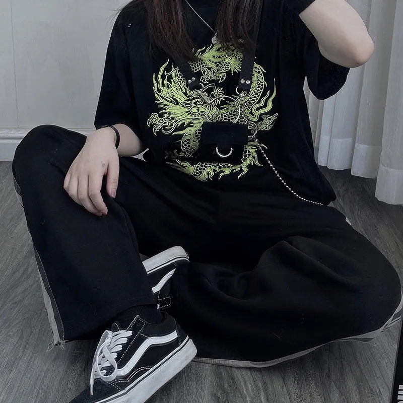 "DRAGON PRINT" T-SHIRT N090208