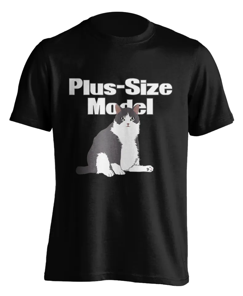 "Plus-Size Model: Cade" T-Shirt