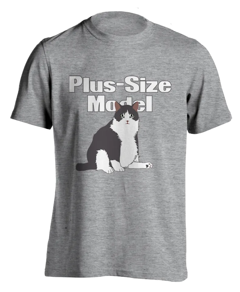 "Plus-Size Model: Cade" T-Shirt