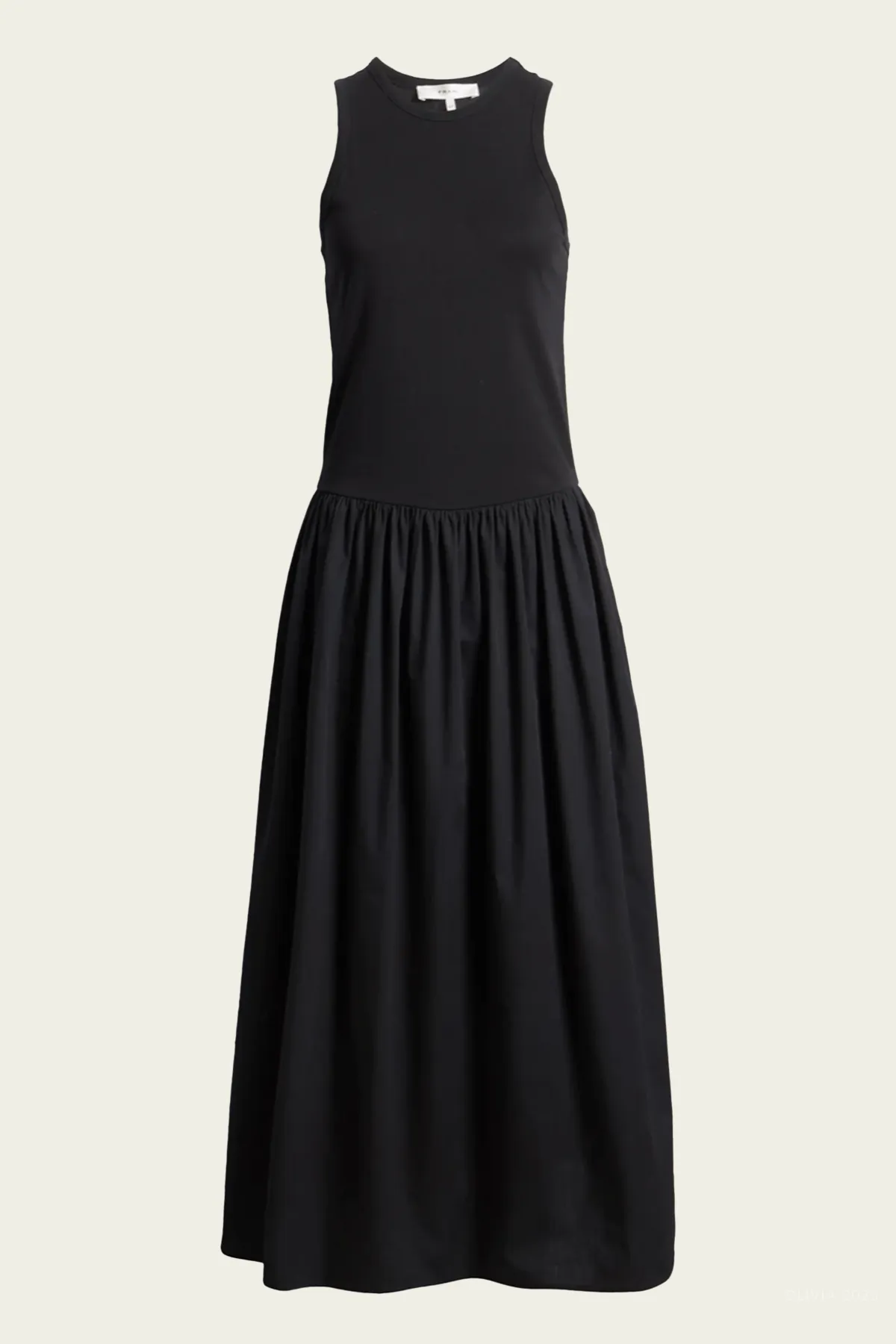 Racer Tank Dress in Black