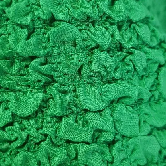 Rails Popcorn Fabric Sleeveless Dress Clover Size Large