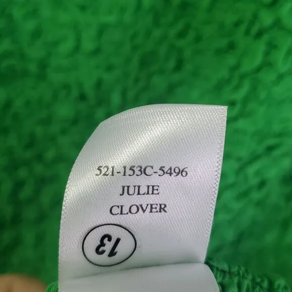 Rails Popcorn Fabric Sleeveless Dress Clover Size Large