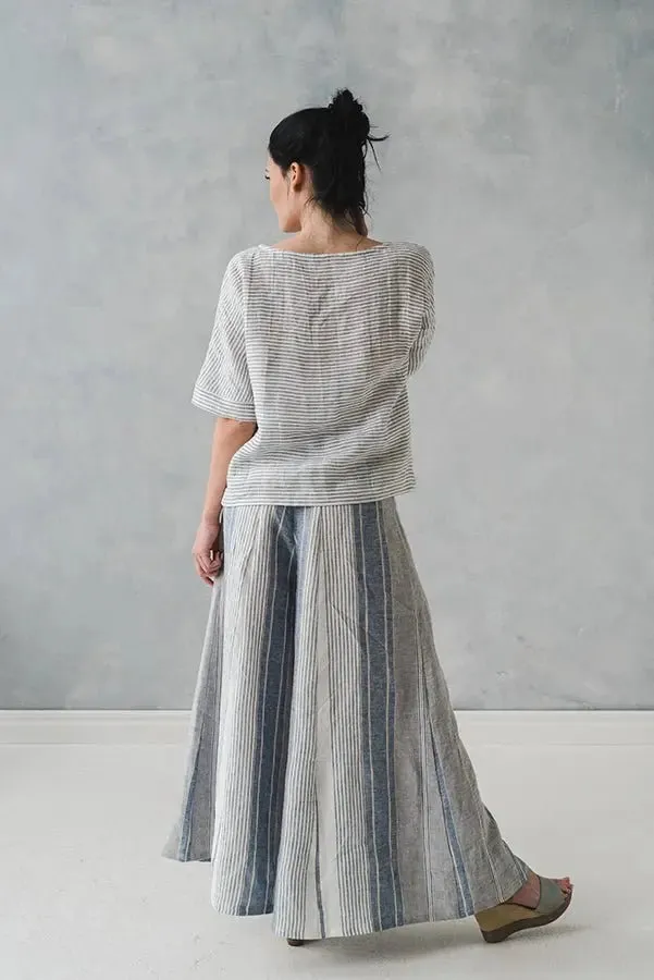 READY TO SHIP Linen Culottes in Black