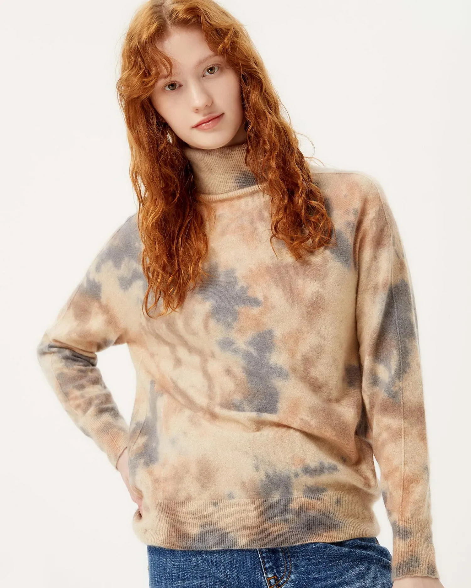 Rebirth Hand Dyed Turtleneck