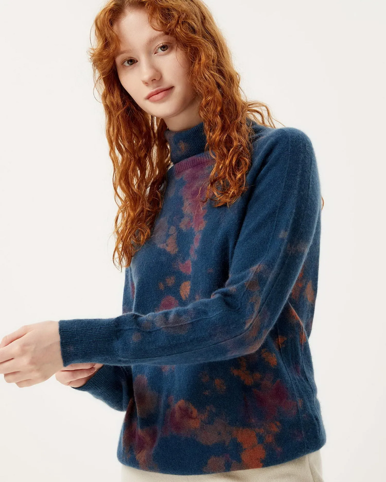 Rebirth Hand Dyed Turtleneck