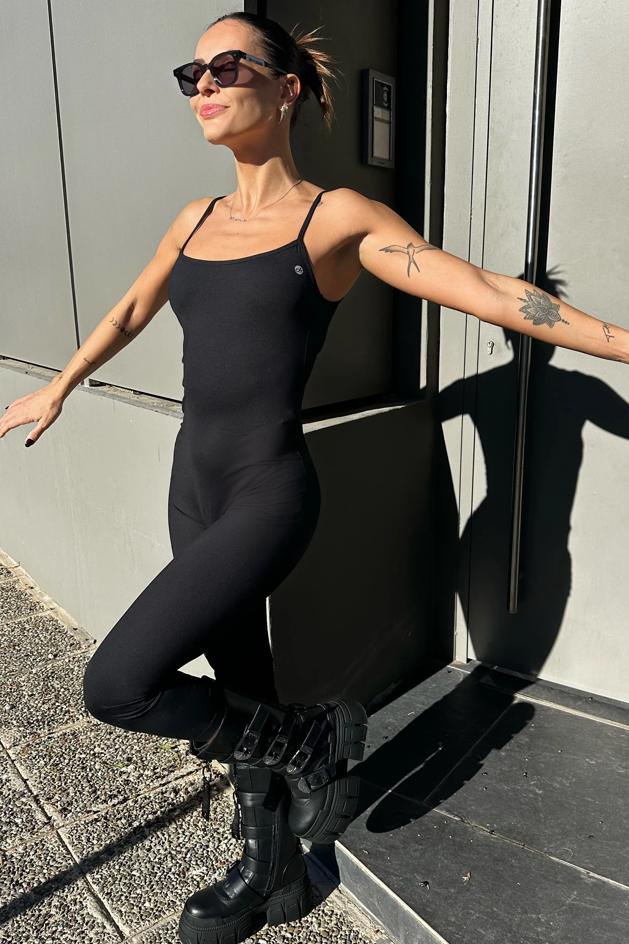 RECYCLED MICROFIBRE JUMPSUIT
